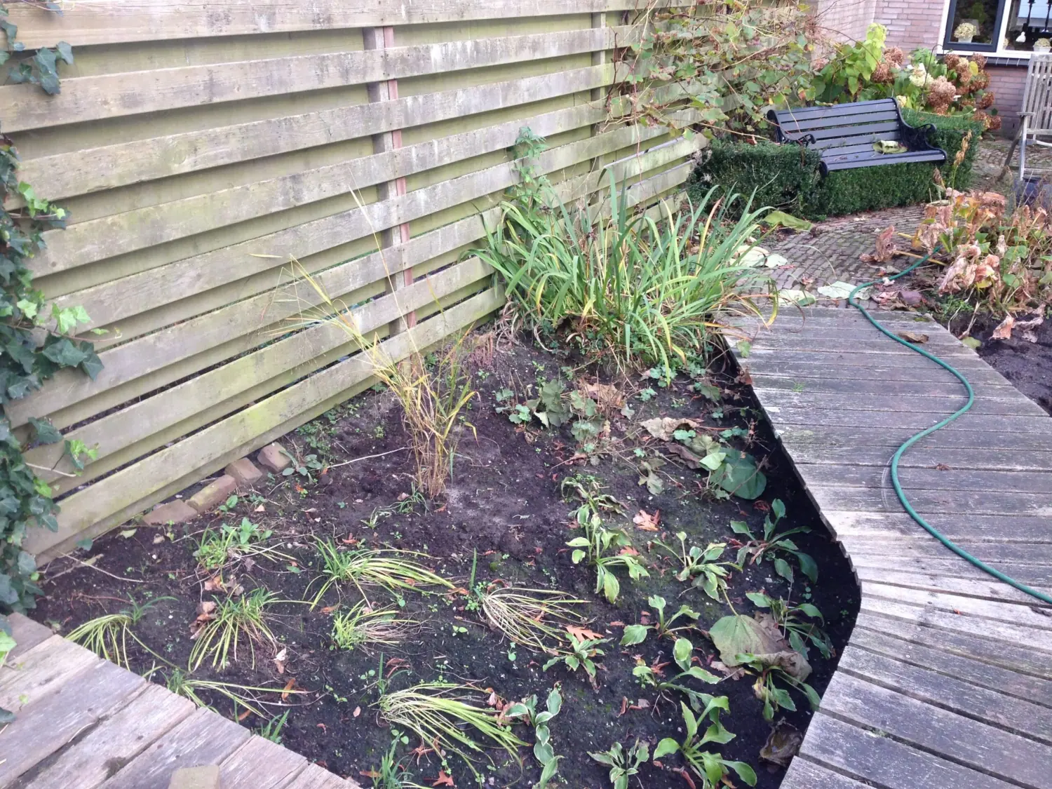 Tuinrenovatie achtertuin Rolde