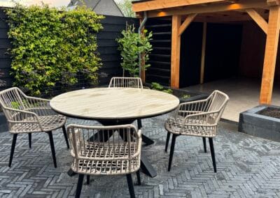 Renovatie achtertuin Winschoten