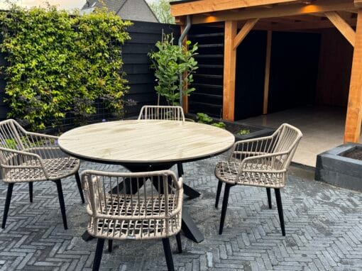 Renovatie achtertuin Winschoten