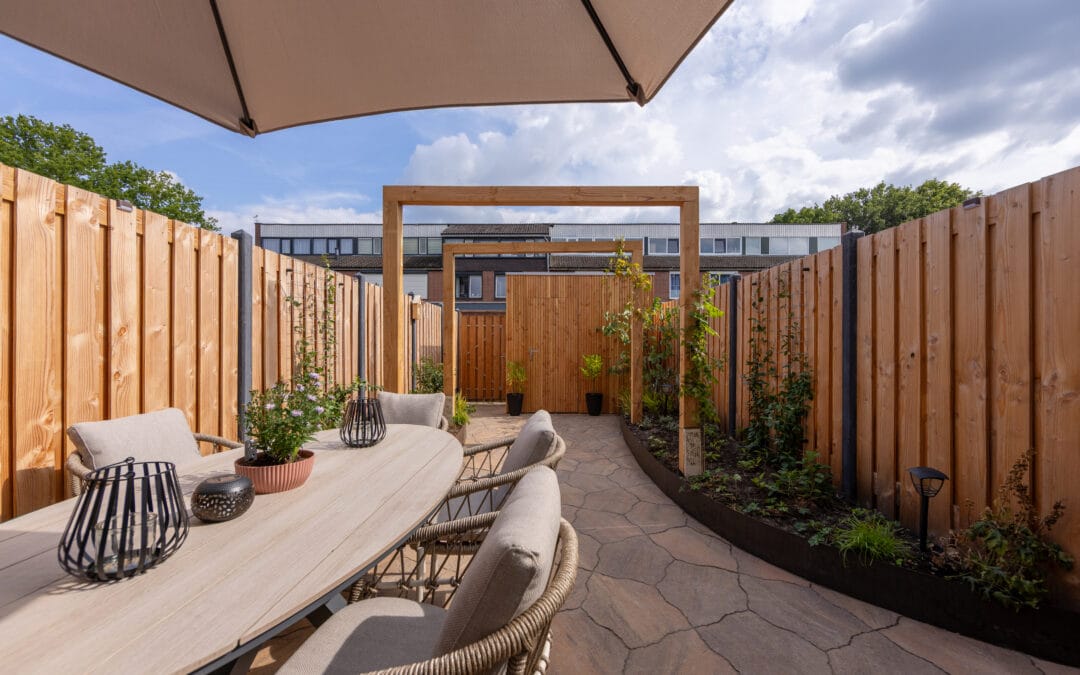 Renovatie achtertuin Assen
